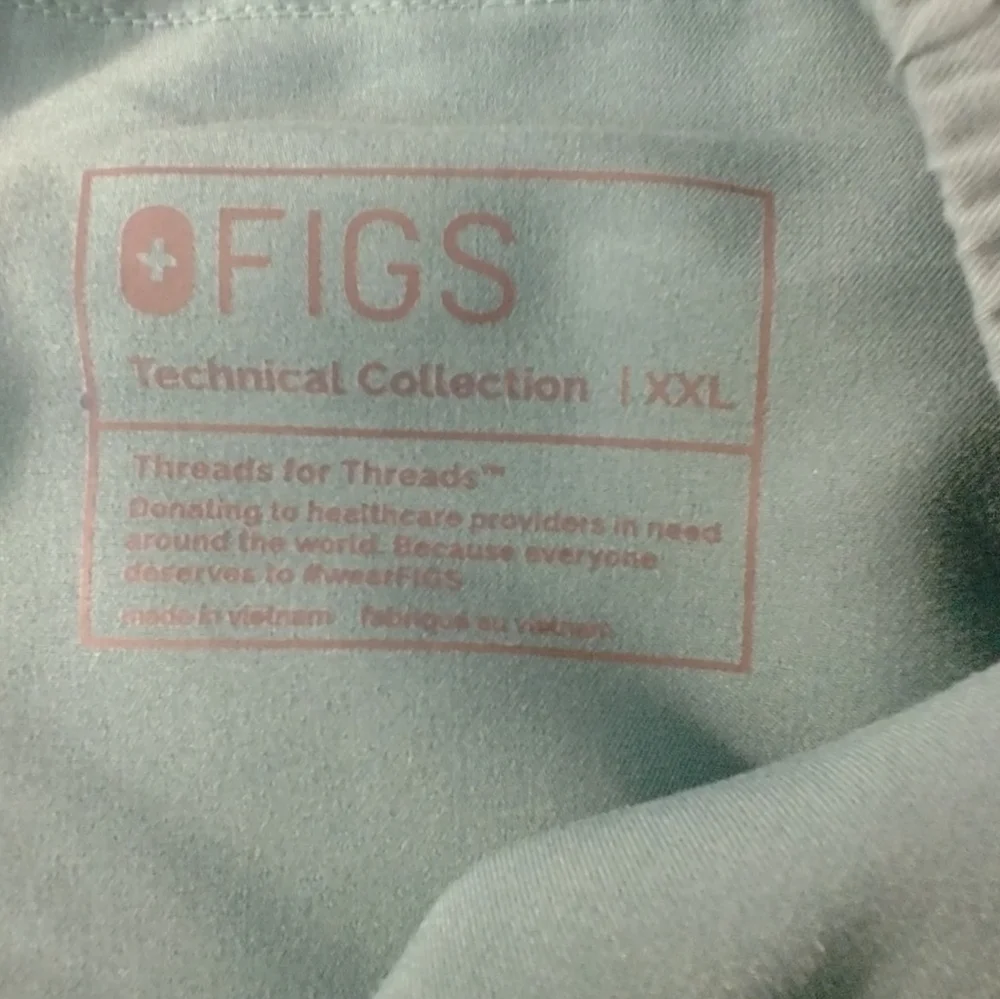 Figs Mens 2XL Teal Tansen Jogger Scrub Pants